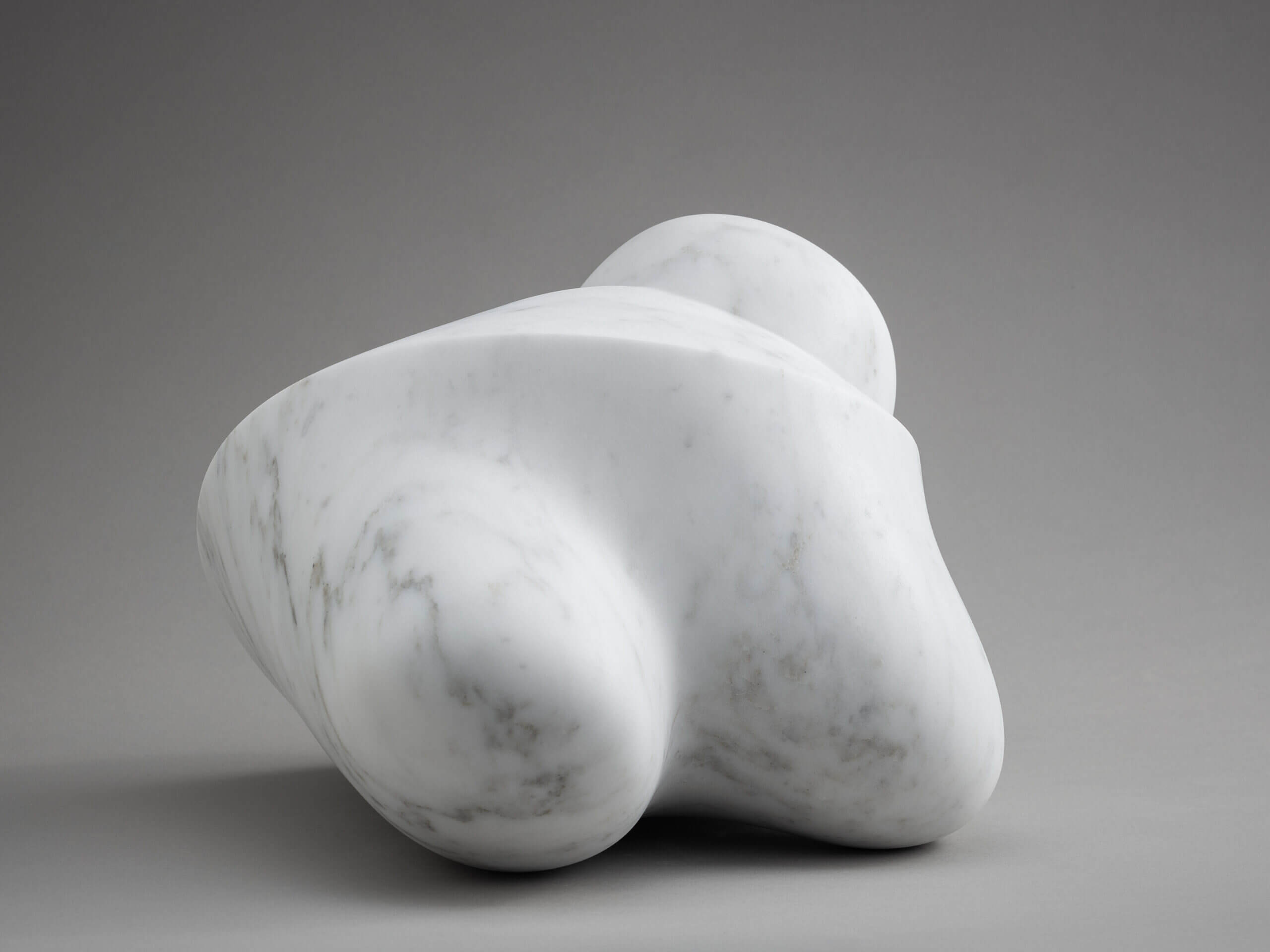 Eilis O'Connell, 'Imatra', Carrara marble, 2021, series of 3, 22 x 24 x 26cm, Solomon Fine Art